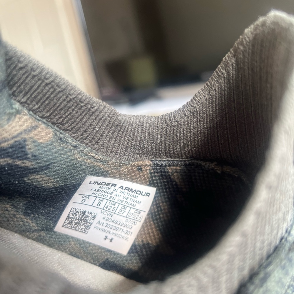 Under Armour Project Rock 3 ‘Baroque Green Camo’ - Picture 6 of 7